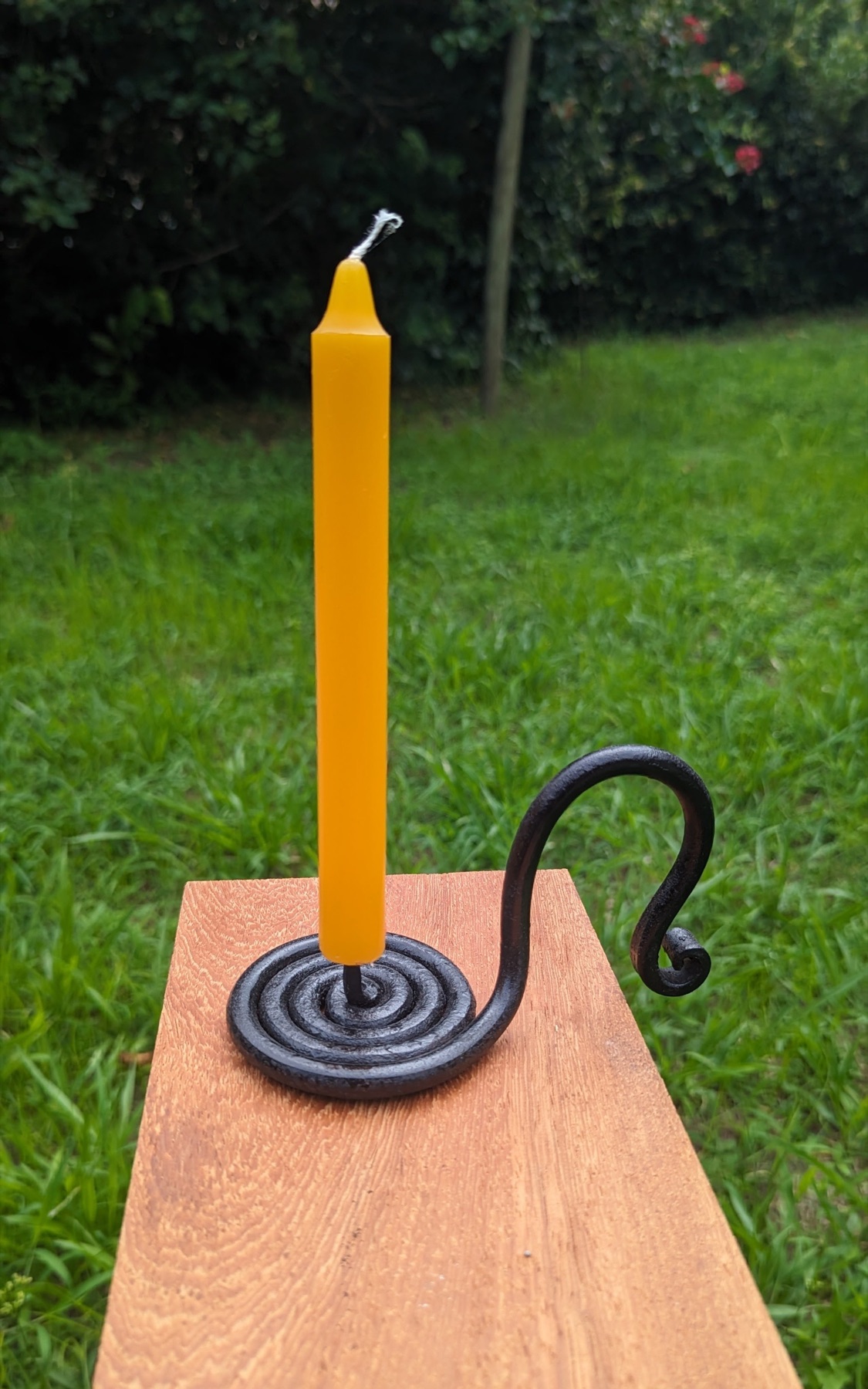 17th Century Spiral base Candle Holder